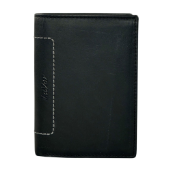 Lavor Δερμάτινο Ανδρικό Πορτοφόλι Μαύρο 1-6057